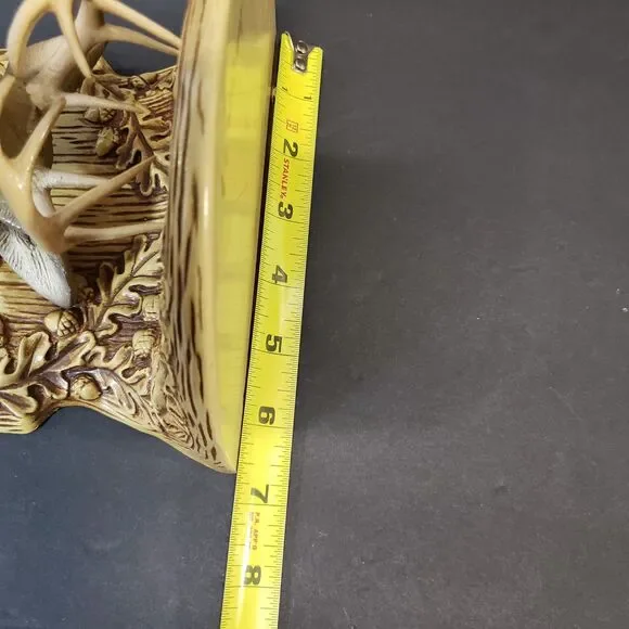 Beautiful Realistic Deer Stag Souvenir Wall Hanging Shelf Lake George NY Decor - Picture 7 of 9